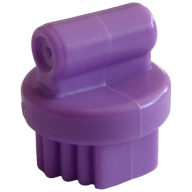 Lego kulatý kartáč malý, levandulová střední (92355h MEDIUM LAVENDER)